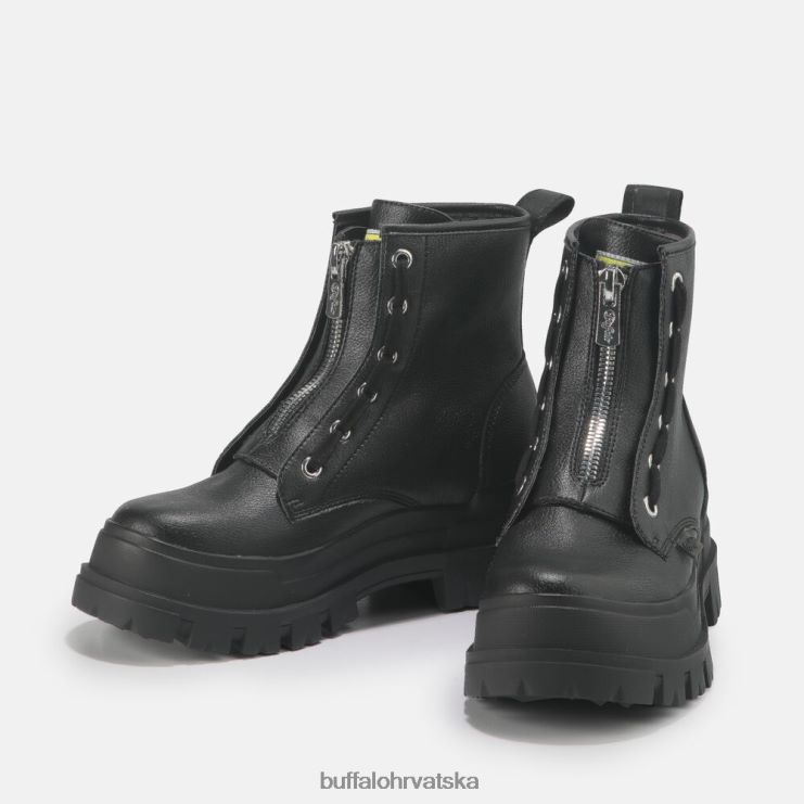 crno Buffalo gležnjača aspha zip veganska |čizme TDD6T688